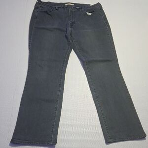 Levi's Women's Boot Cut Jeans in Dark Gray